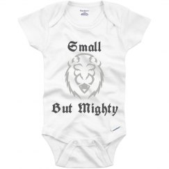 Small But Mighty Baby Onesie 
