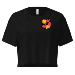 Ladies Festival Cali Crop Top Tee