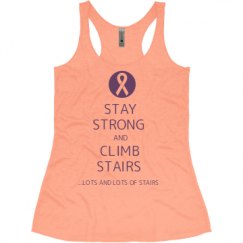 Ladies Slim Fit Super Soft Racerback Triblend Tank