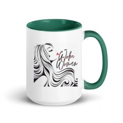 15oz Ceramic Mug with Color Inside
