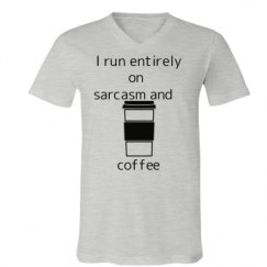 Unisex V-Neck Jersey Tee