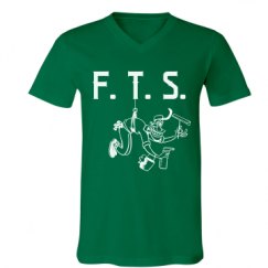 Unisex V-Neck Jersey Tee