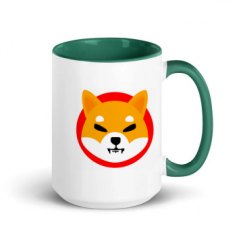 15oz Ceramic Mug with Color Inside