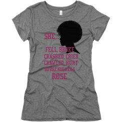 Ladies Slim Fit Super Soft Triblend Tee