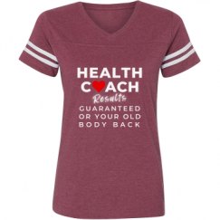 Ladies Relaxed Fit Vintage Sports Tee