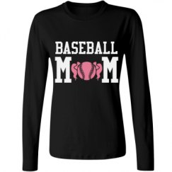 Ladies Relaxed Fit Basic Long Sleeve Tee