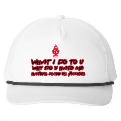 Snapback Five-Panel Rope Hat