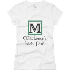 Ladies Slim Fit Basic Promo Jersey Tee