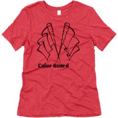 Ladies Relaxed Fit Super Soft Triblend Tee