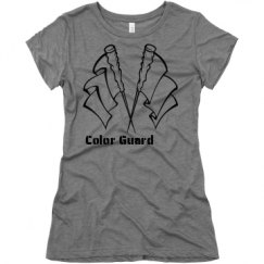 Ladies Slim Fit Super Soft Triblend Tee