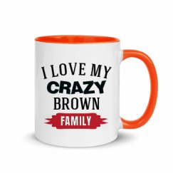 11oz Ceramic Mug with Color Inside