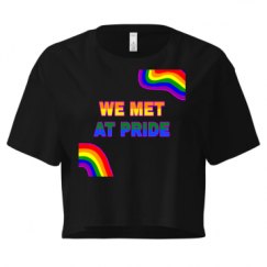 Ladies Festival Cali Crop Top Tee