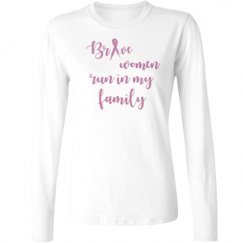 Ladies Relaxed Fit Basic Long Sleeve Tee