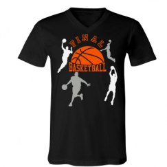 Unisex V-Neck Jersey Tee