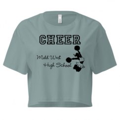 Ladies Festival Cali Crop Top Tee