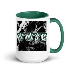 15oz Ceramic Mug with Color Inside