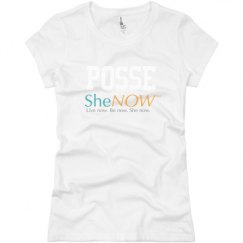 Ladies Slim Fit Basic Promo Jersey Tee
