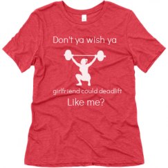 Ladies Relaxed Fit Super Soft Triblend Tee