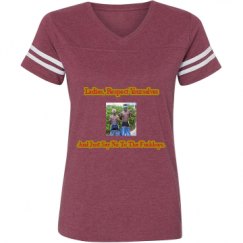 Ladies Relaxed Fit Vintage Sports Tee