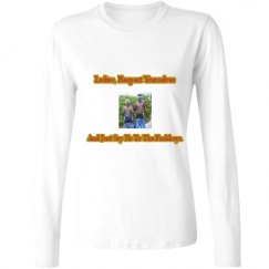 Ladies Relaxed Fit Basic Long Sleeve Tee