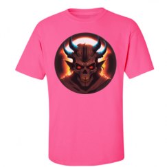 Unisex Ultra Cotton Safety Neon Crewneck Tee