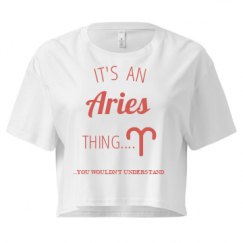 Ladies Festival Cali Crop Top Tee