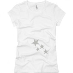Ladies Slim Fit Basic Promo Jersey Tee