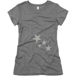 Ladies Slim Fit Super Soft Triblend Tee