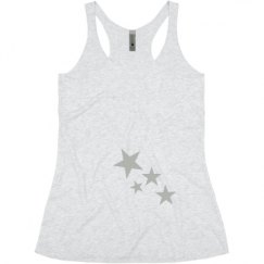 Ladies Slim Fit Super Soft Racerback Triblend Tank