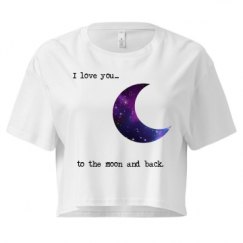 Ladies Festival Cali Crop Top Tee