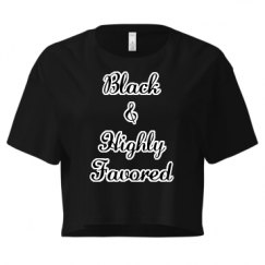 Ladies Festival Cali Crop Top Tee