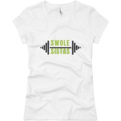Ladies Slim Fit Basic Promo Jersey Tee