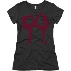Ladies Slim Fit Super Soft Triblend Tee