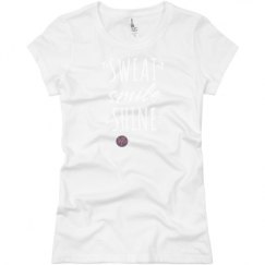 Ladies Slim Fit Basic Promo Jersey Tee