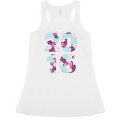 Ladies Flowy Racerback Tank