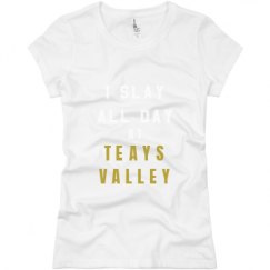 Ladies Slim Fit Basic Promo Jersey Tee