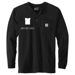 Unisex Carhartt Long Sleeve Henley Tee 