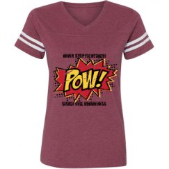 Ladies Relaxed Fit Vintage Sports Tee