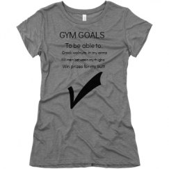 Ladies Slim Fit Super Soft Triblend Tee