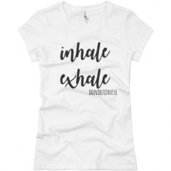 Ladies Slim Fit Basic Promo Jersey Tee