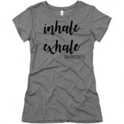 Ladies Slim Fit Super Soft Triblend Tee