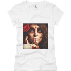 Ladies Slim Fit Basic Promo Jersey Tee