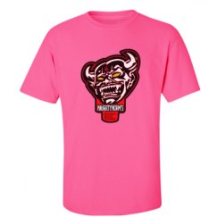 Unisex Ultra Cotton Safety Neon Crewneck Tee