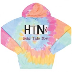 Unisex Tie-Dye Fleece Hoodie