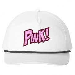 Snapback Five-Panel Rope Hat