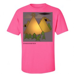 Unisex Ultra Cotton Safety Neon Crewneck Tee