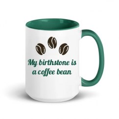 15oz Ceramic Mug with Color Inside