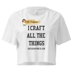 Ladies Festival Cali Crop Top Tee