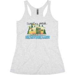 Ladies Slim Fit Super Soft Racerback Triblend Tank