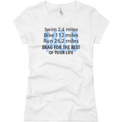 Ladies Slim Fit Basic Promo Jersey Tee